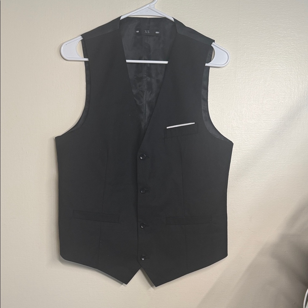 Black Men's Vest